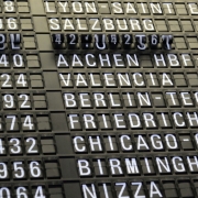 Lähtötaulu Lentokentän lähtötaulu