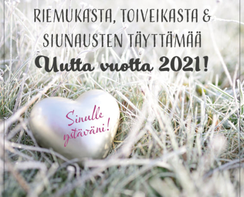 Vuosi 2020 on hyvä päättää tyytyväisyyteen.