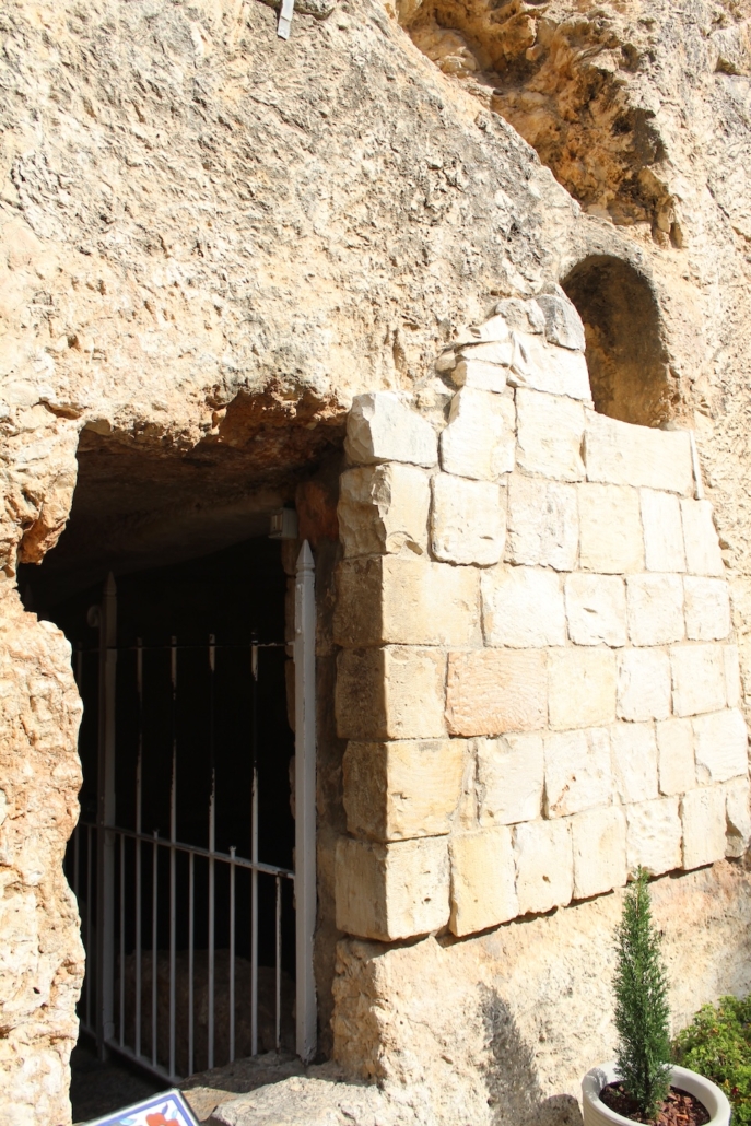 Jeesuksen puutarhahauta Jerusalemissa.