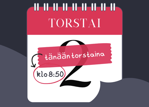 Radio Patmoksen puheblogi Tänään torstaina joka kuukauden kolmas torstai klo 8.50.
