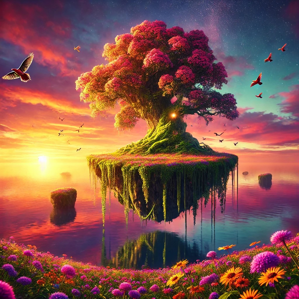 Tekoälyn luoma kuva aiheesta "jotakin erityistä".