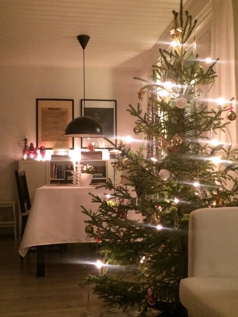 Joulukuusi 2018 Koristeltu joulukuusi Seinäjoen asunnossa jouluna 2018.