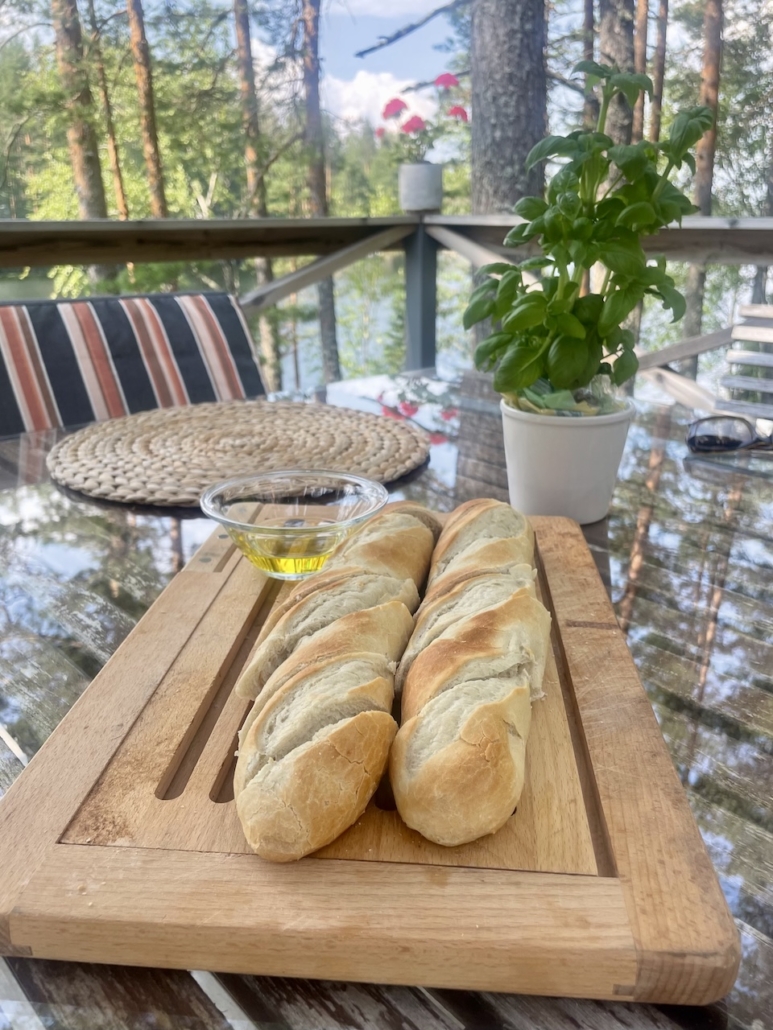 Patongit puulaudalla.