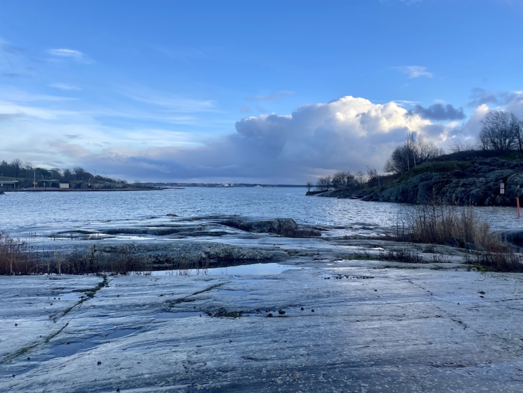 Merimaisema Uunisaaresta käsin.