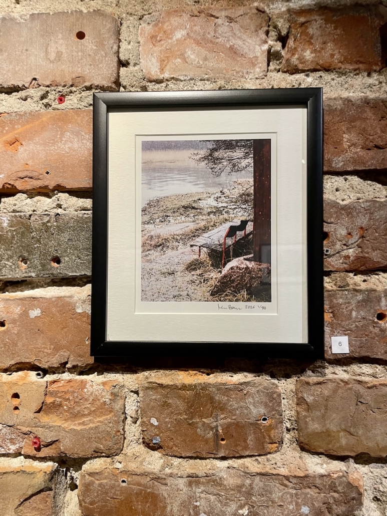 Marcus Bomanin valokuvateos Laterna Magican näyttelyssä.