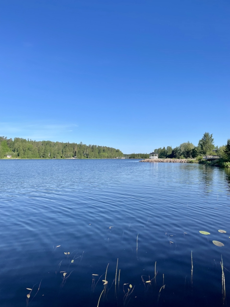 Ähtärin Ouluveden järvimaisema.