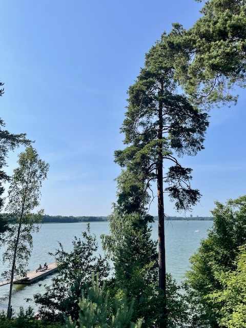 Merimaisema kalliolta Kuusisaaressa.