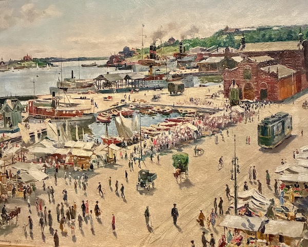 Eteläranta 20-luvulla Eteläranta maalauksessa 1920-luvulla.