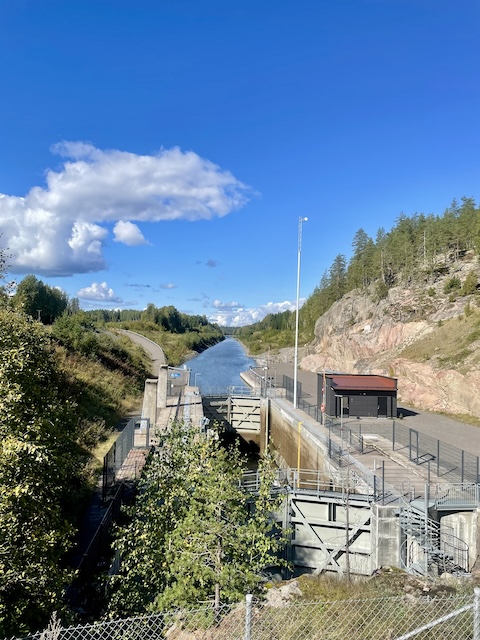 Kimolan kanavamaisema.